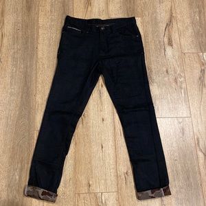 Zara mens camo skinny jeans